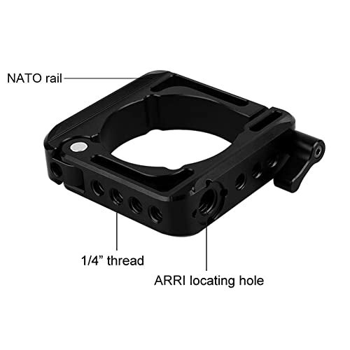 NICEYRIG Mounting Clamp Ring for DJI Ronin S, with NATO Rail 1/4 3/8 Thread for Gimbal Side Handle, Monitor Mount, Articulating Arm - 279 - Image 4