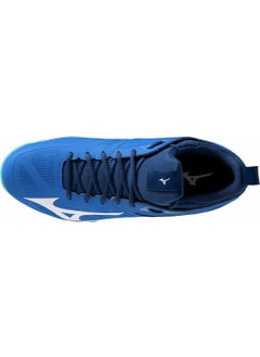 Mizuno Wave Dimension Unisex Volleyball Shoes Blue  - Image 2