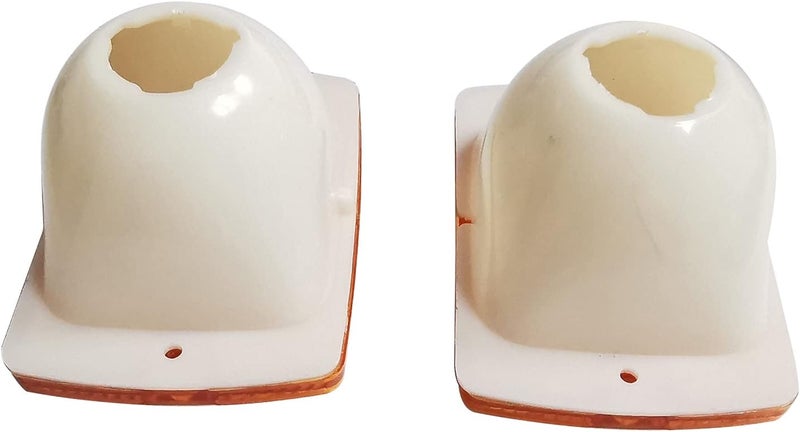 KYYET Compatible with 1987-1995 Jeep Wrangler YJ Driver Passenger Side Turn Signal Side Marker Light Lens Housing Replace for 56001378, CH2520111 ;(Amber Lens) - Image 4