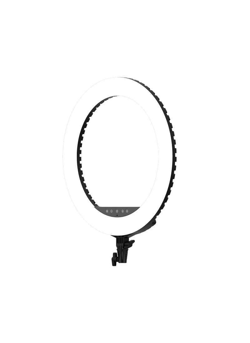 Goaltage - LGT02 GlowMaster Pro 21-Inch Ring Light with Adjustable Lighting and Phone Holder, Remote Control and Touch Control Panel - Image 1