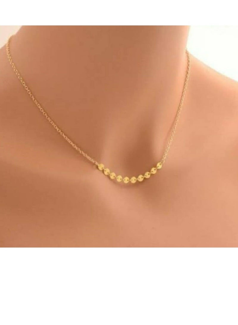 اكسوارات ار ايه عقد حريمي شيك جدا من سلسة ذهبي - Image 1