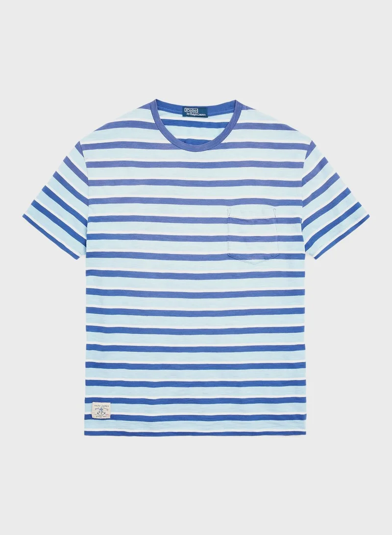 POLO RALPH LAUREN Striped Crew Neck T-Shirt