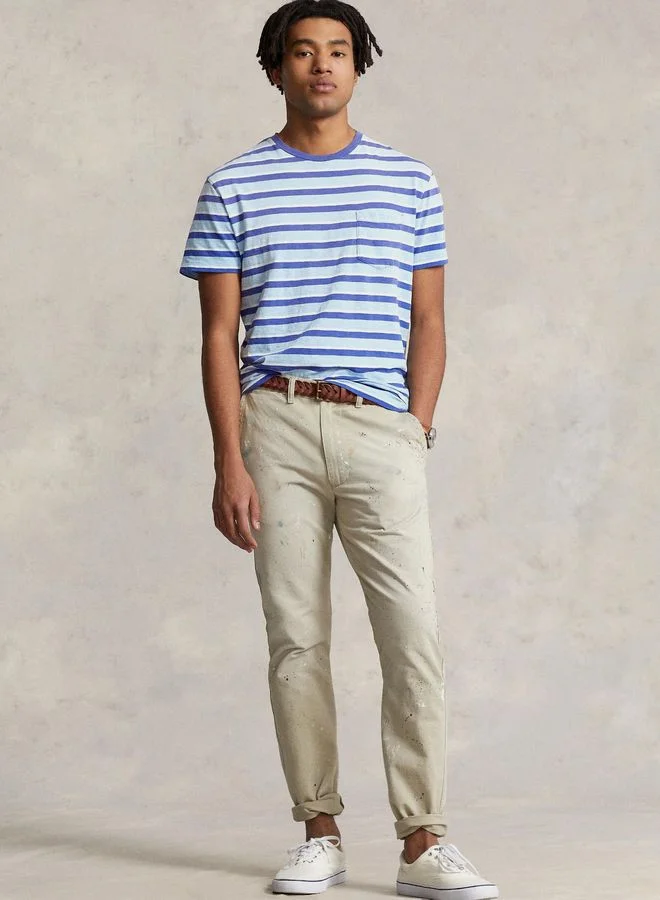 POLO RALPH LAUREN Striped Crew Neck T-Shirt
