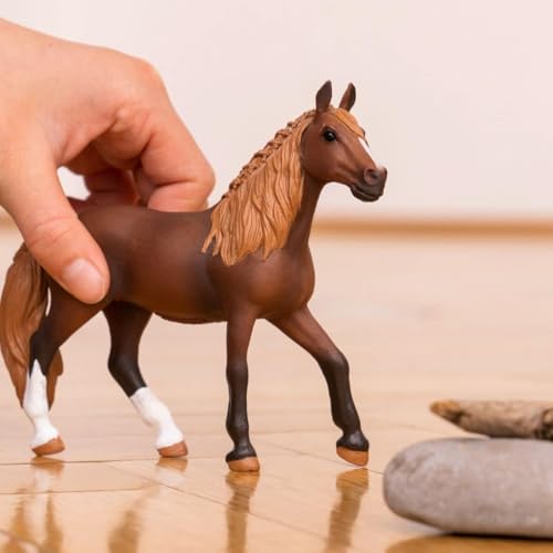 Schleich Horse Club 2023 Authentic Majestic Peruvian Pasos Mare Horse Figurine Realistic Detailed Riding Horse Mare Toy for Boys and Girls Imagination and Play Highly Durable Gift for Kids Ages 5 - Image 3