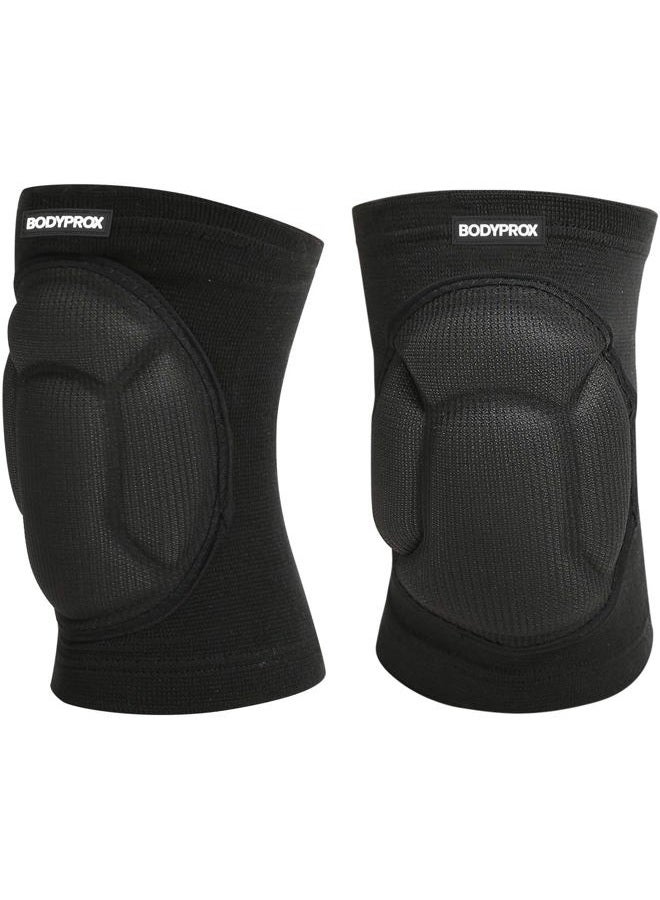 Bodyprox Protective Knee Pads, Thick Sponge, Collision Avoidance Knee Sleeve (Large) - Image 1