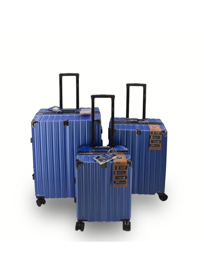 الازدهار أمتعة بروسبيرتي، قشرة صلبة PC+ABS، قفل TSA، زوايا معززة، أقسام منظمة، حقائب سفر بمقاسات متعددة - Image 1