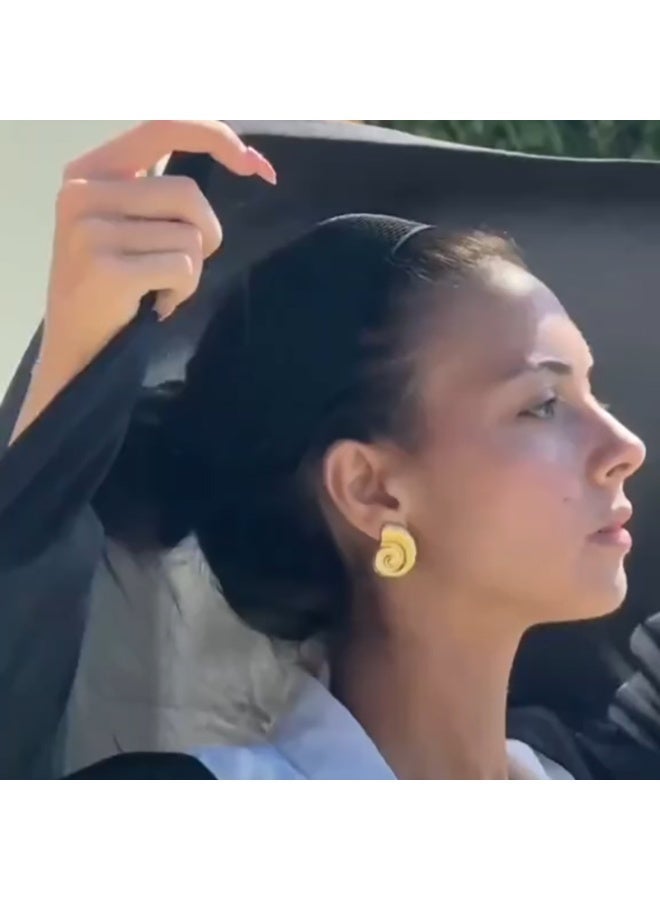 مثبت وشاح الرأس تحت القبعة للمسلمين، مادة نايون، مناسب للشعر العادي إلى الكثيف، شريط تثبيت الشعر وإكسسوارات الشعر، مثالي للنساء المسلمات، للاستخدام اليومي والمناسبات الخاصة - Image 3