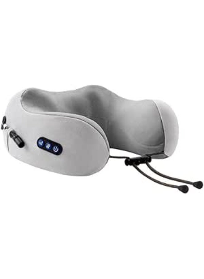 Multifunctional U-Shaped Electric Neck Massager – Advanced Cervical Spine Relief Pillow with Soothing Heat – Portable Soft Massage Pillow for Car, Home & Office – 2-Year Warranty Included