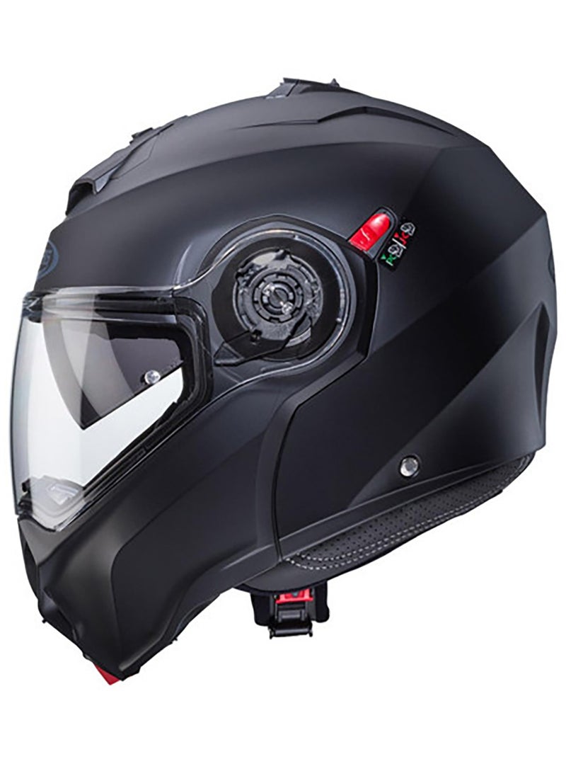 ‎CABERG - Full Face Duke Evo Motorcycle Helmet Matte Black Modular Helmet, 1 Piece - Image 1