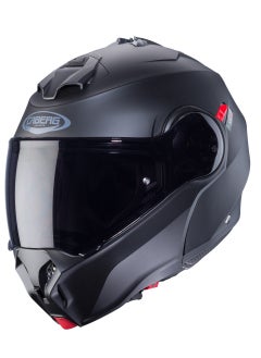 Full Face Duke Evo Motorcycle Helmet Matte Black Modular Helmet, 1 Piece