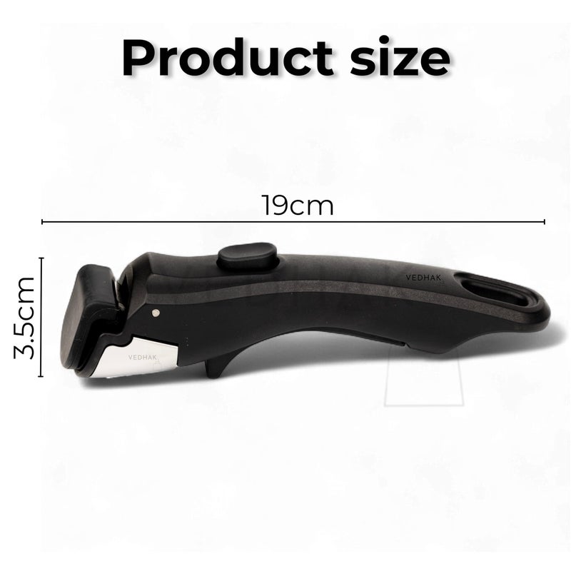 VEDHAK مقبض فيذاك متعدد الاستخدامات / مقبض قابل للإزالة لأواني المطبخ - مقلاة وقِدر قابلة للفك بدون طلاء. - Image 2