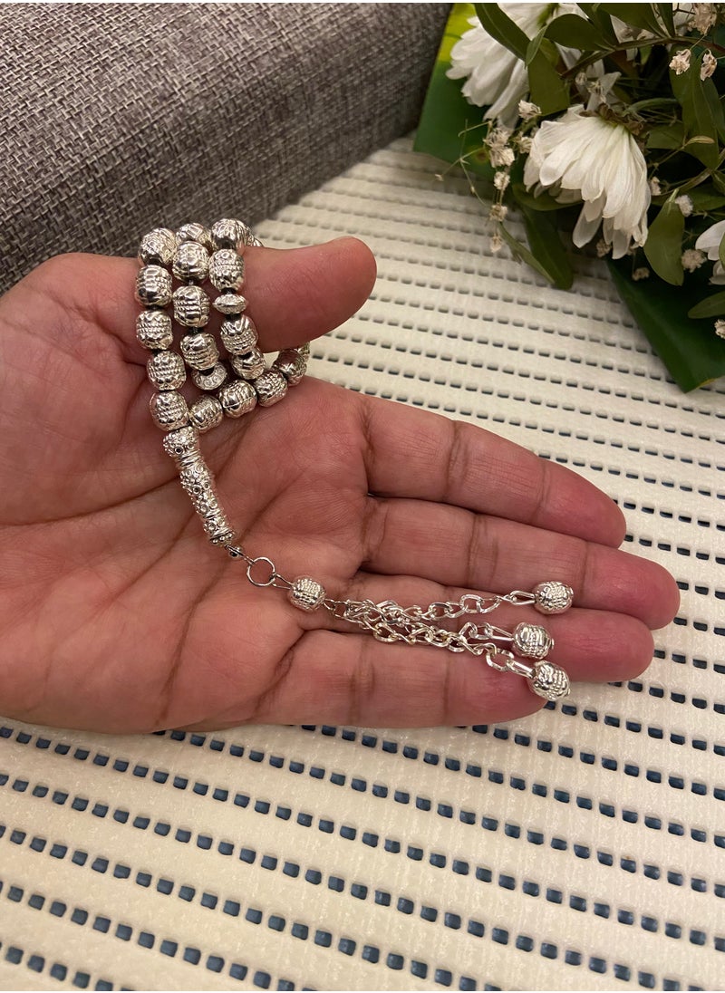 Rare - ‏Metal Prayer Beads For Men 33 Beads - Image 1