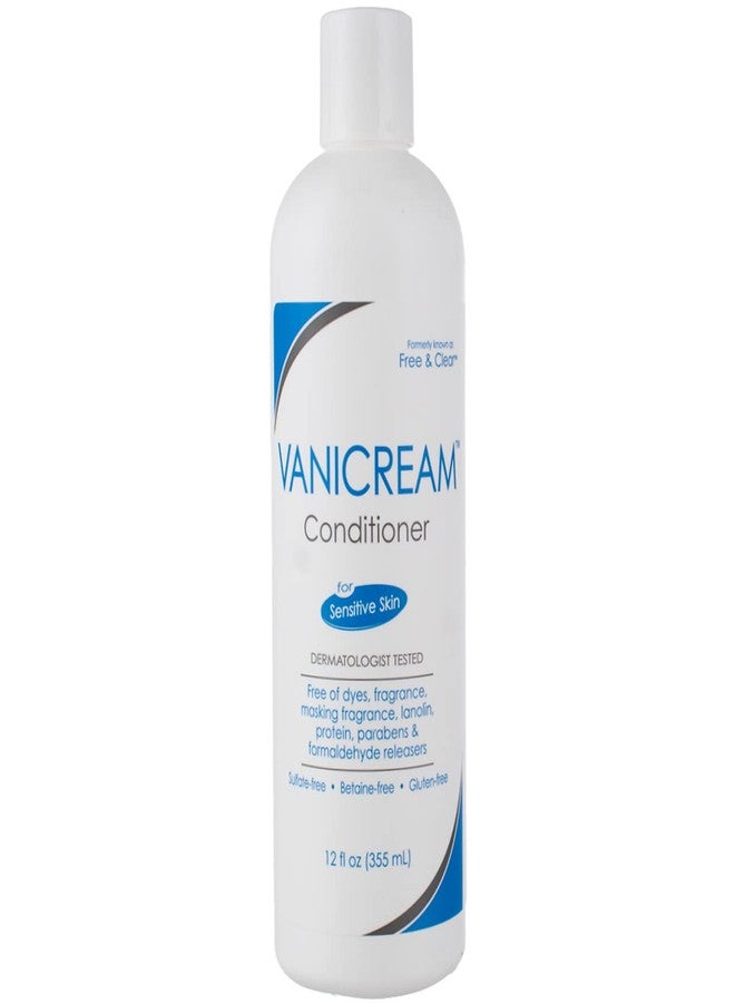 Vanicream Conditioner for Sensitive Skin, Free of Dyes, Fragrance, Lanolin, Parabens and Formaldehyde Releasers, Dermatologist Tested, 12 fl oz (Pack of 2) - Image 1