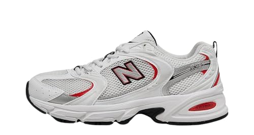 New Balance Unisex 530 Sneaker RedWhite 6 Men 75 Women