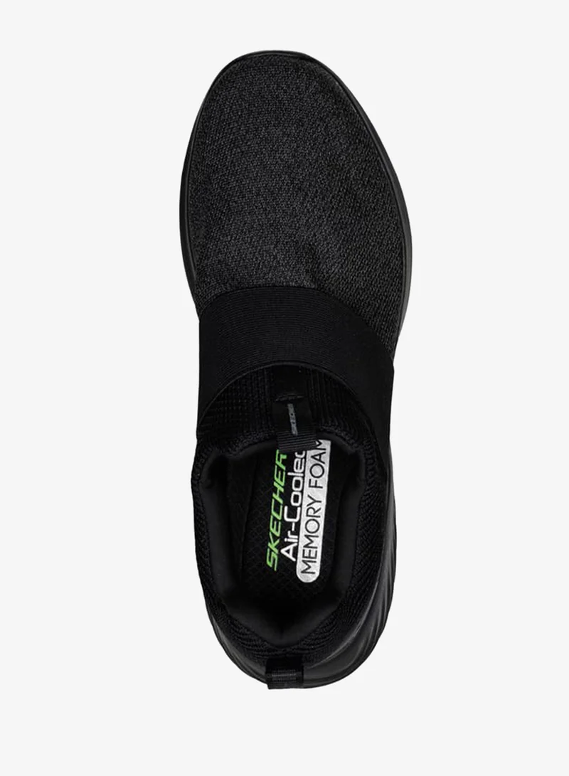 SKECHERS  Men's Monotone Slip-On Walking Shoes - BOUNDER for Men | Best Price UAE