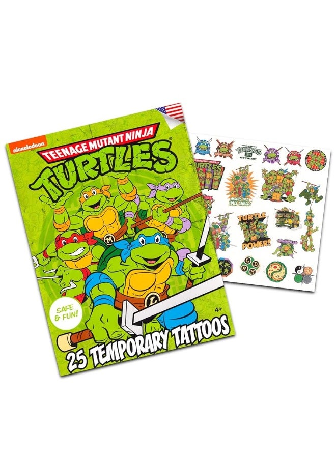 Ninja Turtles - TMNT Imagine Ink Activity and Coloring Book Bundle for Kids with 25 Ninja Turtle Tattoos and Party Favors - Image 1
