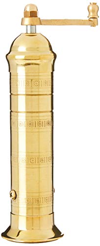 Pepper Mill Imports Atlas Pepper Mill, Brass, 7.5" - Image 1