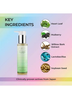 CIEL Oil Control Face Wash For Deep Cleansing & Skin Clearing | With Salicylic Acid, Green Tea & Aloe Vera | Oily, Sensitive And Acne Prone Skin | Face Wash For Glowing Skin - 100Ml  - Image 4