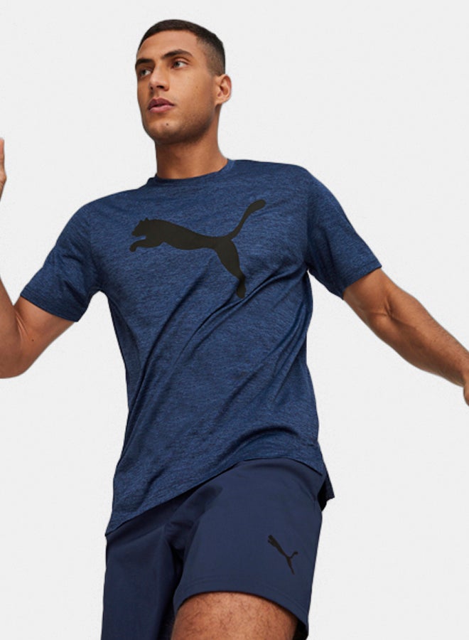 PUMA Train Fav Heather Cat Tee - Image 1