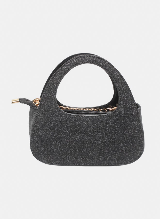 Glitter Women Hand Bag - Black - Image 1