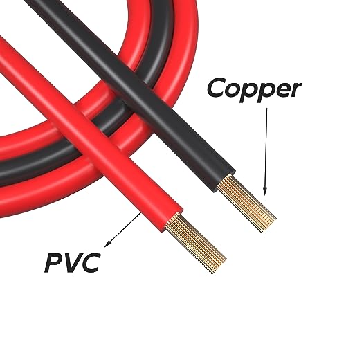 Goupchn Stackable Banana to Banana Plug Test Leads 2PCS Soft Electrical Test Cable Wire 6.56ft/2m Red Black for Multimeter 1000V 15A - Image 3