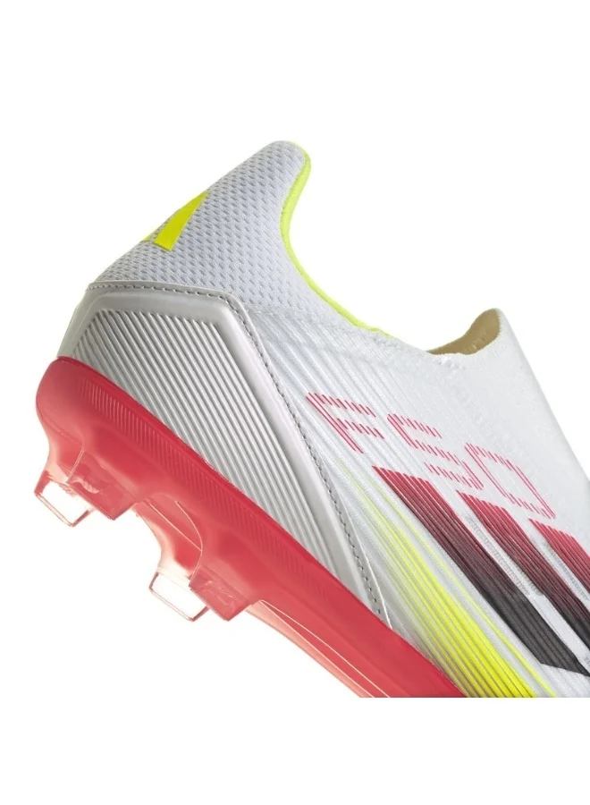 adidas Originals adidas F50 LEAGUE LL FG/MG White Football SHOES for Unisex - 3.5