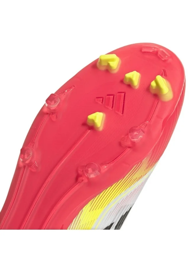 adidas Originals adidas F50 LEAGUE LL FG/MG White Football SHOES for Unisex - 3.5