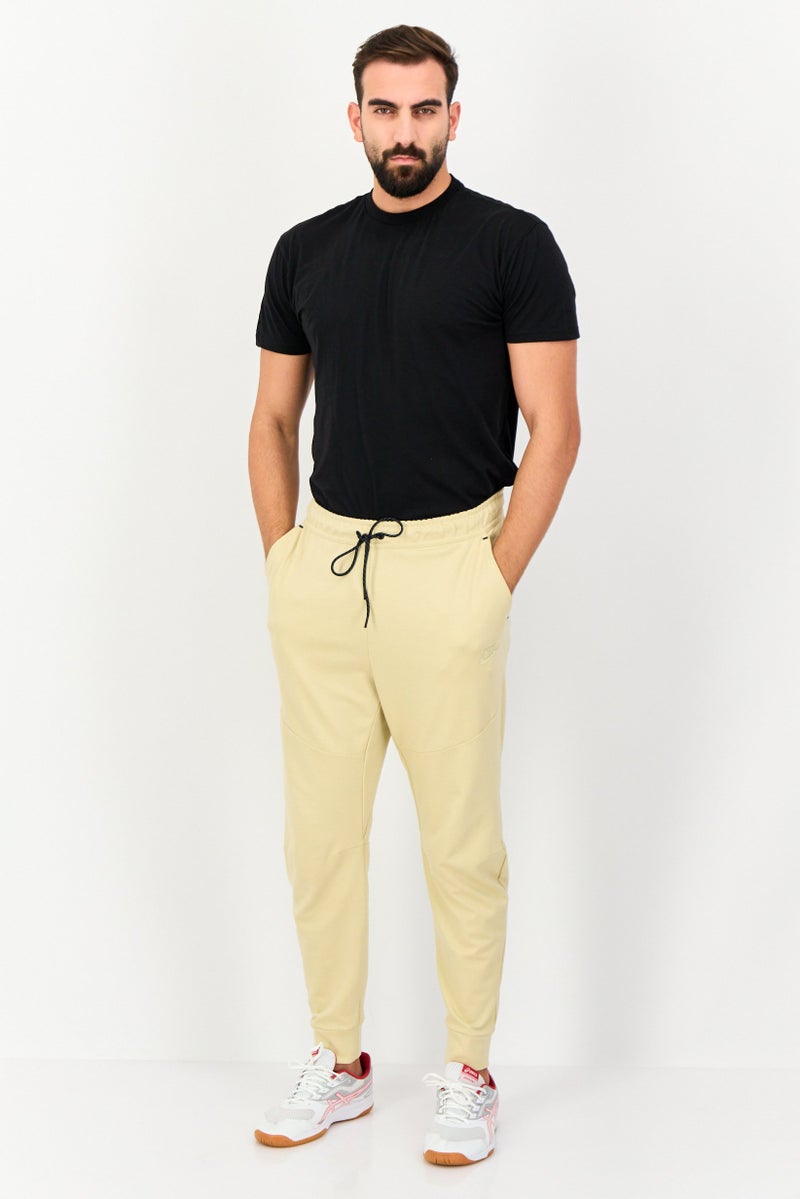 Nike Men Slim Fit Training Tall Sweatpants, Beige - Image 4