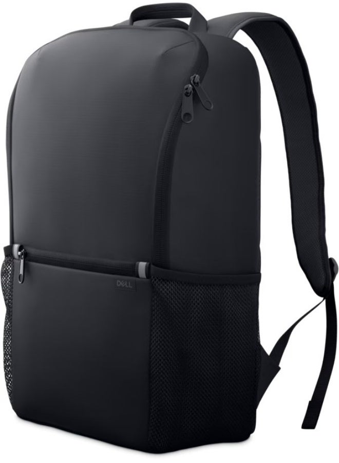 Dell 14-16 EcoLoop Backpack CP3724, Black, 16-Inch Laptop Backpack, Water-Resistant 400D Fabric, Padded Laptop Sleeve, Organizer & Side Pockets - Image 3