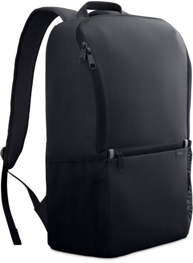 Dell 14-16 EcoLoop Backpack CP3724, Black, 16-Inch Laptop Backpack, Water-Resistant 400D Fabric, Padded Laptop Sleeve, Organizer & Side Pockets - Image 4