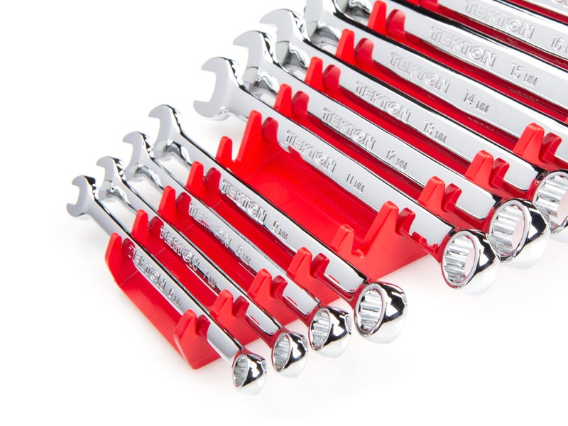 TEKTON 19-Tool Combination Wrench Organizer Rack (Red) | ORG29219 | Made in USA - Image 5