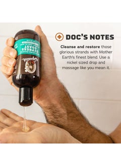 Dr. Squatch Citrus & Cypress Men's Shampoo + Conditioner Hair Bundle - Keeps Hair Looking Full and Healthy  - Image 4