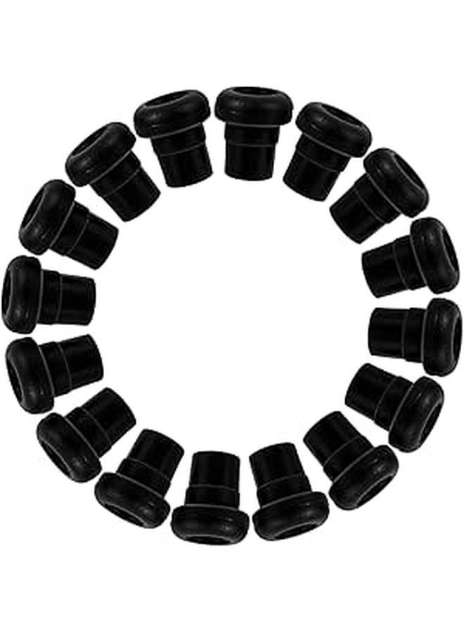 16 Pcs Foosball Table Rod Caps Handles Protection Covers Easy Install Plastic Accessories - Image 1