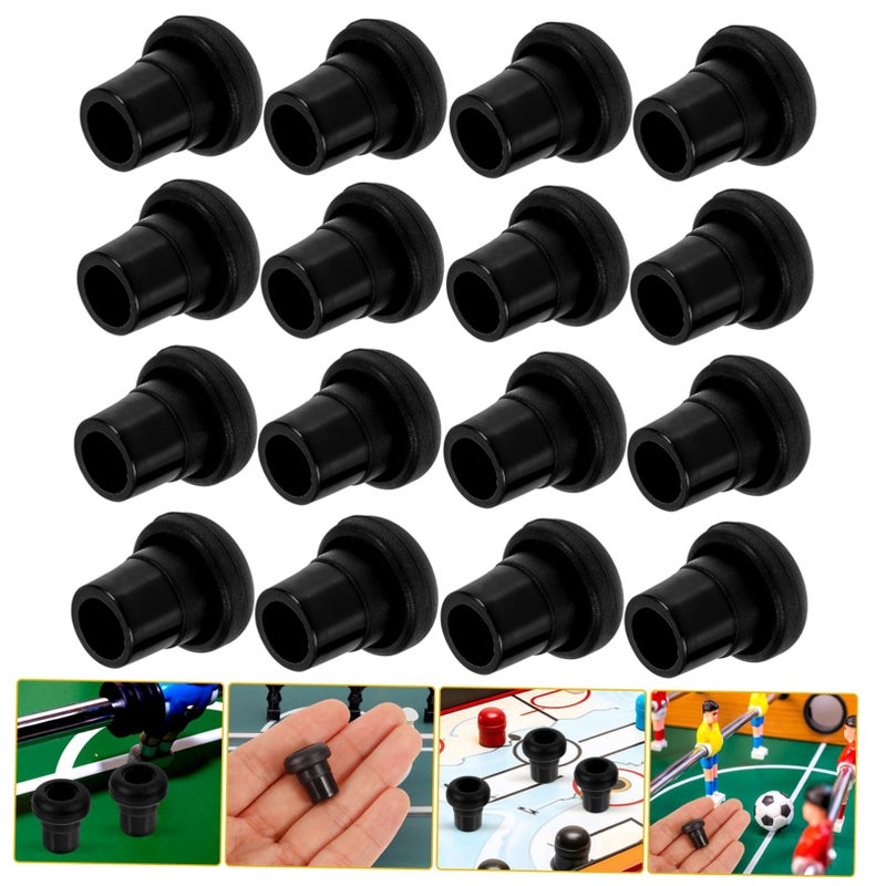 16 Pcs Foosball Table Rod Caps Handles Protection Covers Easy Install Plastic Accessories - Image 5