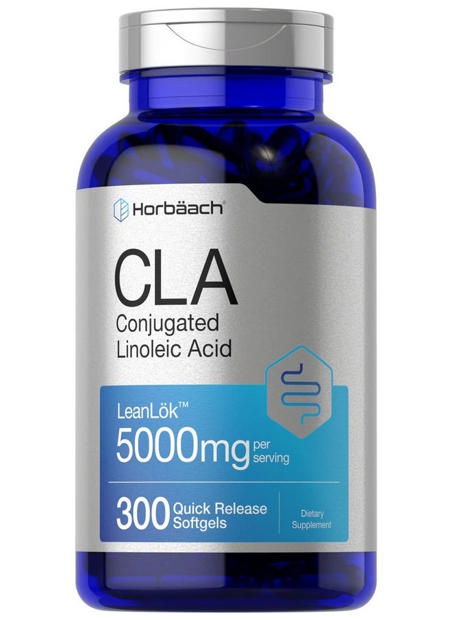 Horbaach Horbäach CLA Supplement | 300 Softgel Pills | Maximum Potency | Conjugated Lineolic Acid from Safflower Oil | Non-GMO, Gluten Free  - Image 1