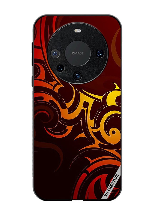 VR CREATIVE Protective Case Cover For Huawei Mate 60 Superman Tattoo Background Design Multicolour - Image 1