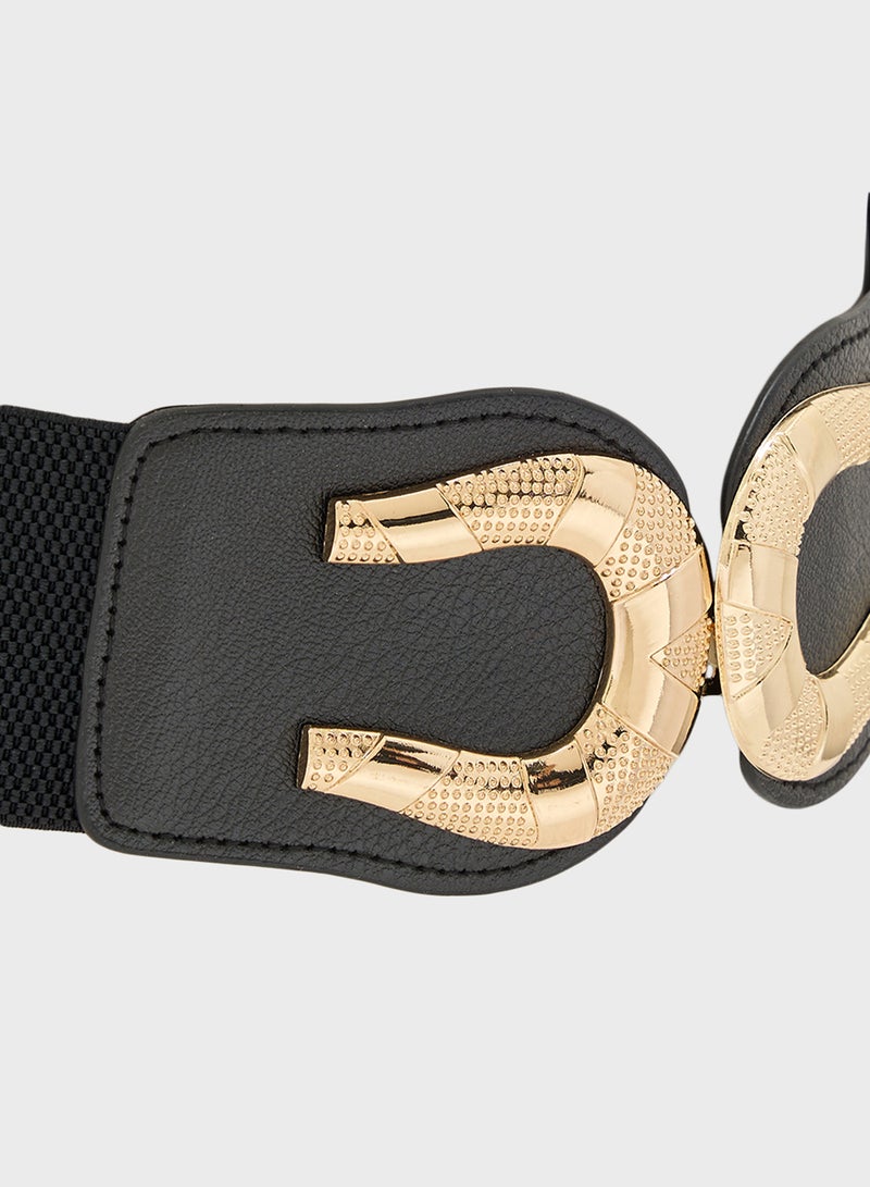 Ginger Waist Belt With Gold Buckle  - Image 2