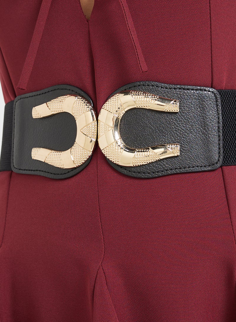 Ginger Waist Belt With Gold Buckle  - Image 4