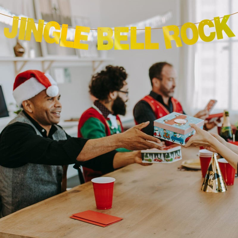 BEISHIDA Double-Sided Gold 116 PCS DIY Letter Banner Kit Make Your Own Banner,Including 111 Letters and Numbers 3 Rope and 9 Threading Device,Customized for Birthday Graduation Wedding Decor - Image 5