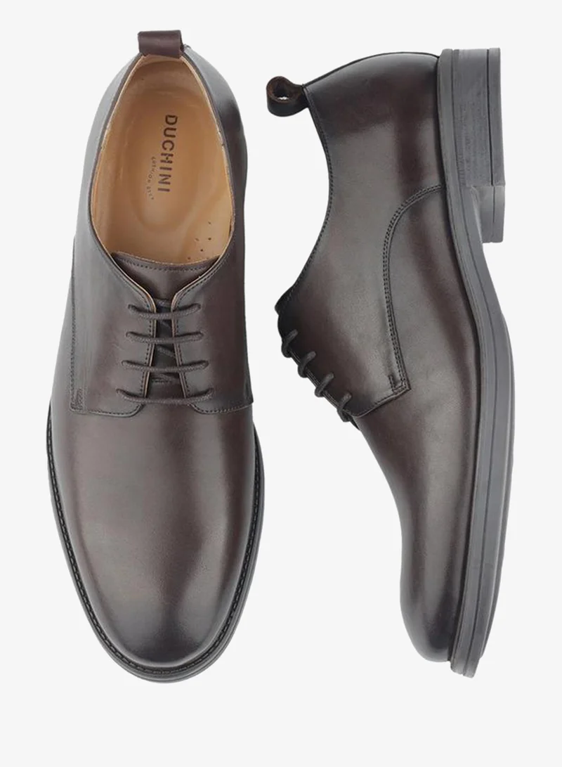 دوتشيني Men Lace-Up Derby Shoes