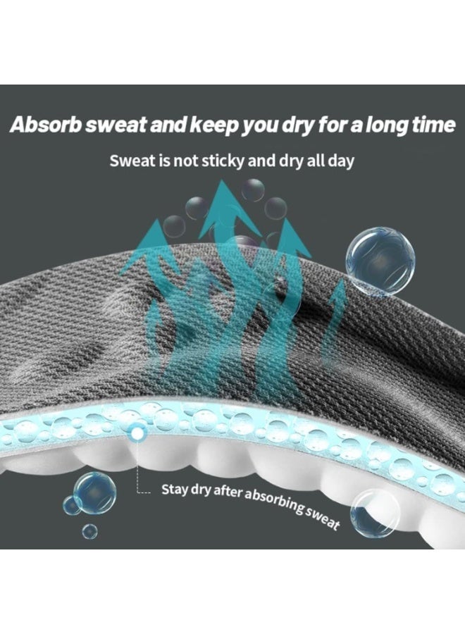 Memory Foam Insoles for Men and Women, Soft and Supportive Shoe Inserts for All-Day Comfort - Image 3