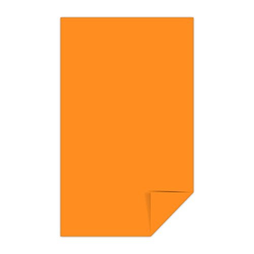Astrobrights Neenah Astrobrights Color Paper, 8.5” x 14”, 24 lb/89 GSM, Cosmic Orange, 500 Sheets (22652) - Image 3