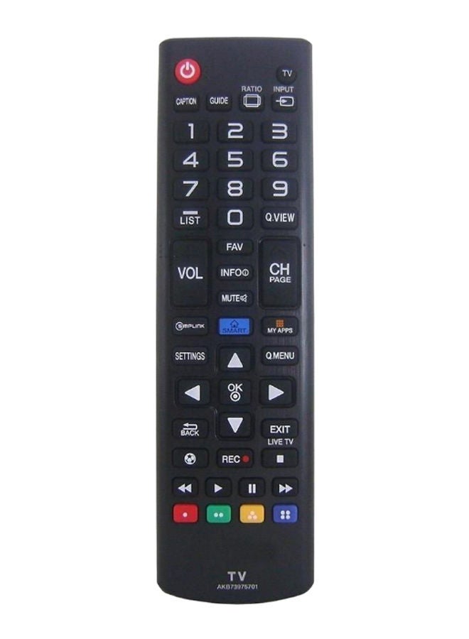 NIBEMINENT Remote Control For LG Smart TV Black  - Image 1