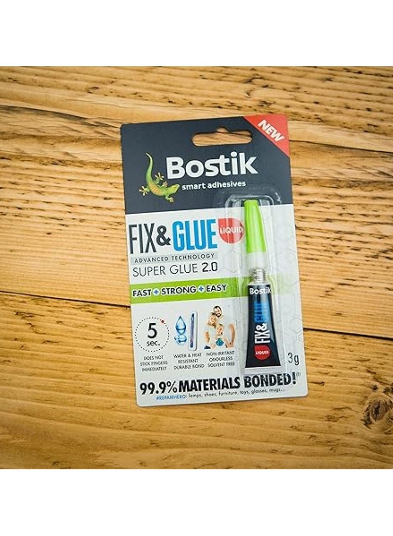 بوستيك فيكس آند جلو سائل صمغ فائق 3 غ - Image 4