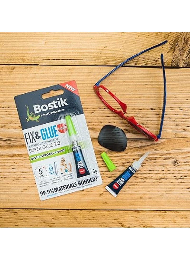 بوستيك فيكس آند جلو سائل صمغ فائق 3 غ - Image 3