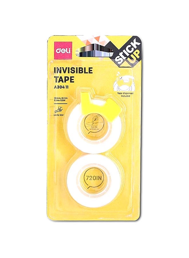 Deli Stick Up Invisible Tape Clear