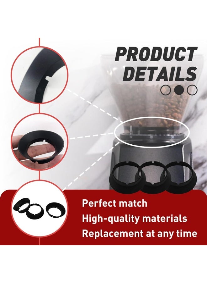 3 Pcs Gasket Replacement for Baratza Encore and Virtuoso Coffee Grinders - Replacement Ring for Electric Conical Burr Grinder - Durable and Reliable - Image 3
