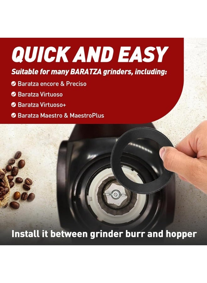 3 Pcs Gasket Replacement for Baratza Encore and Virtuoso Coffee Grinders - Replacement Ring for Electric Conical Burr Grinder - Durable and Reliable - Image 4