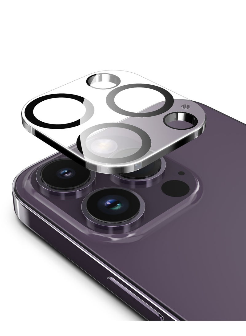 AJYAL Lens Protector 13 Pro 6.1-Inch | iPhone 13 Pro Max 6.7-Inch  9H Tempered Glass Ring Cover - Image 2