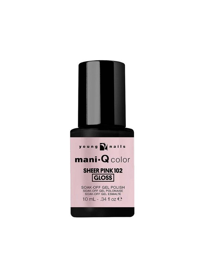 Young Nails Maniq Gel Polish Color Gel Nail Polish For Natural Or Artificial Nails Cure With Led Or Uv Light Soak Off Gel Polish 0.34 Fl Oz. - Image 1